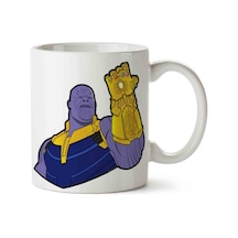 Avengers Thanos İki Tarafı Baskılı Kupa Bardak.jpg