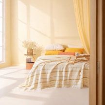 Soft Aventura Çift Kişilik Yatak Örtüsü - Renkli - 220x240 Cm Çok Renkli