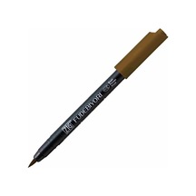 Zig Fudebiyori Fırça Uçlu Kalem Brush Pen 065 Mid Brown