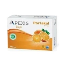 Apexis Drops Portakal Aromalı 16 Adet