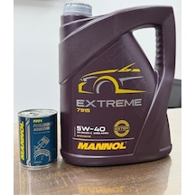 Motorx 5W40 Extreme Motor Yağı 5 L+ Etkili Molibden İtici Ses  Katkısı