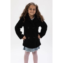 Mnk Baby & Kids Kuzu Polar Kumaş Kışlık Çocuk Mont Mnk0652 Siyah