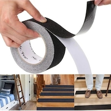 Açık Merdiven Adım Döşeme Laminant Ucu Zemin Kaydırmaz Rulo Kaymaz Güvenlik Bant 25 Mm X 5 M Karışık - 870593883 Diğer