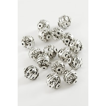 Metal - 742 - Top Tesbih Ara Aparatı 50 Gram - Spt-gld - Gümüş Rengi