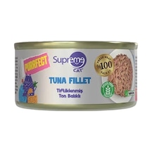 Supreme Cat Purrfect Tiftiklenmiş Ton Balıklı Yetişkin Kedi Konservesi 70 Gr