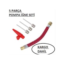 5 Parça Pompa İğne Seti Top ve Bisiklet Şişirme