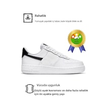 Beyaz Siyah Trend Süper Rahat 4 Mevsim Unisex Günlük Yürüyüş Spor Ayakkabı Sneaker