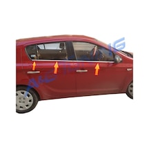 Hyundai İ20 Krom Cam Çıtası 6 Parça 2012 - 2014 Paslanmaz Çelik N11.6385