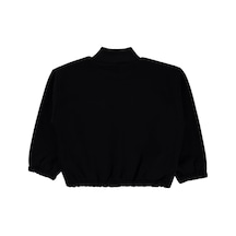 Civil Girls Cepli 6-9 Yaş Sweatshirt Siyah