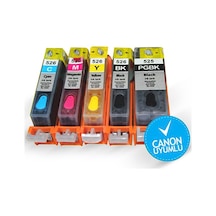 Canon Pgı-5bk Clı-8bk C M Y 5 Renk Uyumlu Kolay Dolan Kartuşlar