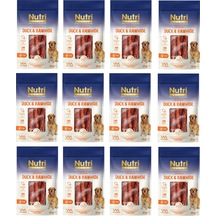 Nutri Canin Rawhide Ördekli Köpek Ödülü 80 Gr. X 12 Adet