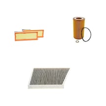 Sardes Filtre Seti Mercedes E350 W211 2005-2008 Benzin 3lü Hava + Yağ F. + Polen