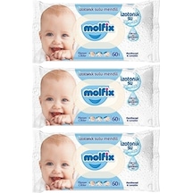 Molfix Islak Havlu Mendil Izotonik Hassas Ciltler 3 Lü Set 60 Yap