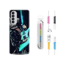 Oppo Reno 4 Pro Kılıf Kablo Koruyuculu Dog Guitar 1789