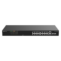 Ruijie-reyee Rg-es118fgs-lp 16 Port Poe+ 2 Port 10-100-1000 Mbps + 2 Port Sfp 120w-134052