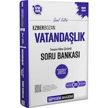 Pegem 2026 Kpss Ezberbozan Vatandaşlık Tamamı Video Çözümlü Soru Bankası Pegem Akademi