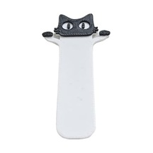 3d Baskı Siyah Beyaz Sevimli Kedi Kitap Ayracı 7'li Set
