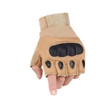 Tactical Eldiven Yarım Oakley Krem