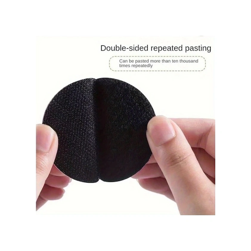 Trendooze Çift Taraflı 20 Adet Yuvarlak Sabitleyici Beyaz Yatak Halı Kaydırmaz Sunshine022