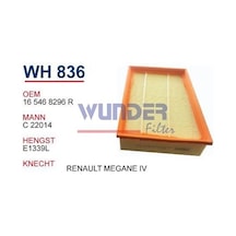 Wunder Megane Iv -Scenic - Espace - Talisman 1,5-1,6tdci Hava Filtresi