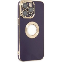 Apple iPhone Uyumlu   14 Pro Kılıf Store Silikon - Derin Mor