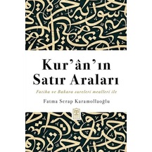 Kur An In Satır Araları