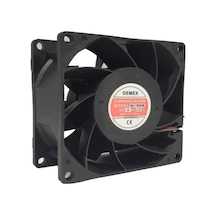 Demex 80X80X38Mm 48V Dc Kare Fan Rulmanlı