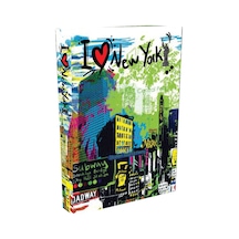 059 New York Dekoratif Kitap Kutusu