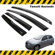 Skoda Fabia Mügen Cam Rüzgarlığı Hb 2000-2009 Arası 4 Lü Set N11.34416