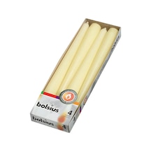 Bolsius 103600350905 Yemek Mumu, Parafin Mumu, Fildişi Açık Bej