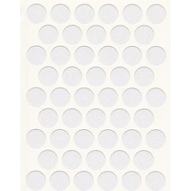 Yapışkanlı Vida Tapası Beyaz 10 Mm
