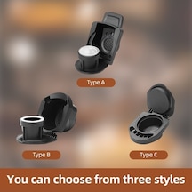 Pazly Espresso İçin Yeniden Kullanılabilir Siyah Kahve Kapsülleri A Model Diğer