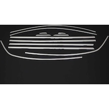 Renault Megane 4 Sedan Krom Cam Çerçevesi 12 Parça 2021 ve Sonras