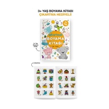 Çıkartmalı Boyama Kitabı 3 Yaş + - Mjfz-714360