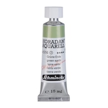 Schmincke : Horadam Aquarell Artist Sulu Boya : 15 Ml Tüp : Seri 1 516 Green Earth
