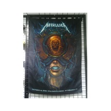 Metallica Pittsburg Konser Afişi Desenli Tasarim Duvar Halisi