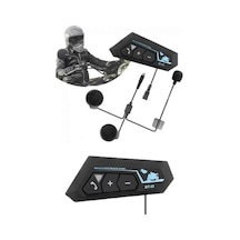 Mey İthalat Yeni Nesil Dinleme Ve Konuşma Özellikli Intercom Kask Kulaklığı 5.0 Bluetooth