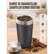 Yeni Nesil Kahve Ve Baharat Öğütücü Paslanmaz Çelik Kahve Değirmeni Çokrenkli