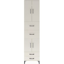 Arges Dolap 5 Raflı 4 Çekmeceli 4 Kapaklı 60x30x243 Aytaşı-aytaşı Aytası