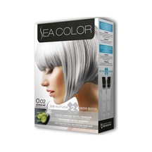 Jenerik 2 Tüp Krem Saç Boyası Seti Gümüş Gri No:0.02
