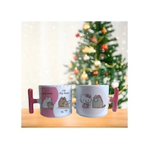 Pusheen Ve Hello Kitty Kupa Bardak Tek Adet 0383 Çok Renkli