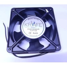 Krafe Kf12038a24s ,120x38mm 24vac 80-cfm 2-kablo Fan