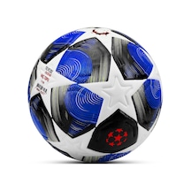 Pro-series Pu Futbol Topu Lazer Kesim Şampiyonlar Beton Halı Saha Resmi Maç Futbol Topu Mavi 520 Mavi