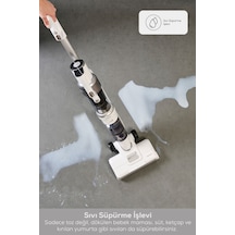Karaca Aquaclean Pet 3In1 Kablosuz Islak&Kuru Dik Süpürge Paspas ve El Süpürgesi