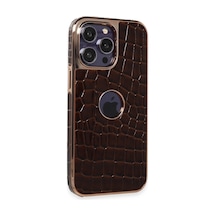 Newface - 425 - İphone 14 Pro Kılıf Snake Kapak - Edntrend - - Kahverengi