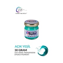Opak & Transparan Sıvı Pigment Boya / Açık Yeşil / Epoksi Için