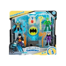 Hfd47 Imaginext, Bat-tech Bat-signal Figür Seti, Dc Super Friends