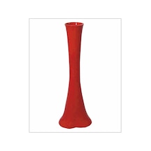 40 Cm Kırmızı Uzun Fil Ayağı Vazo