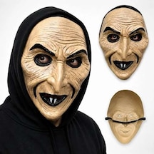 Korkunç Yaşlı Kadın Sivri Burun Maske Cadılar Bayramı Diğer