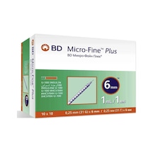 Micro-fine İnsülin Enjektörü 6 Mm 1.0 Ml